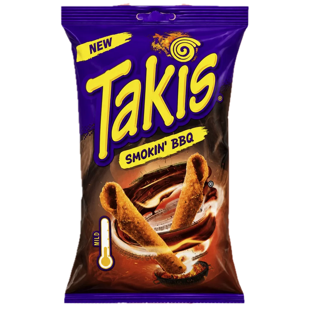 Takis Smokin BBQ 100g (BF: 2026-11-04)