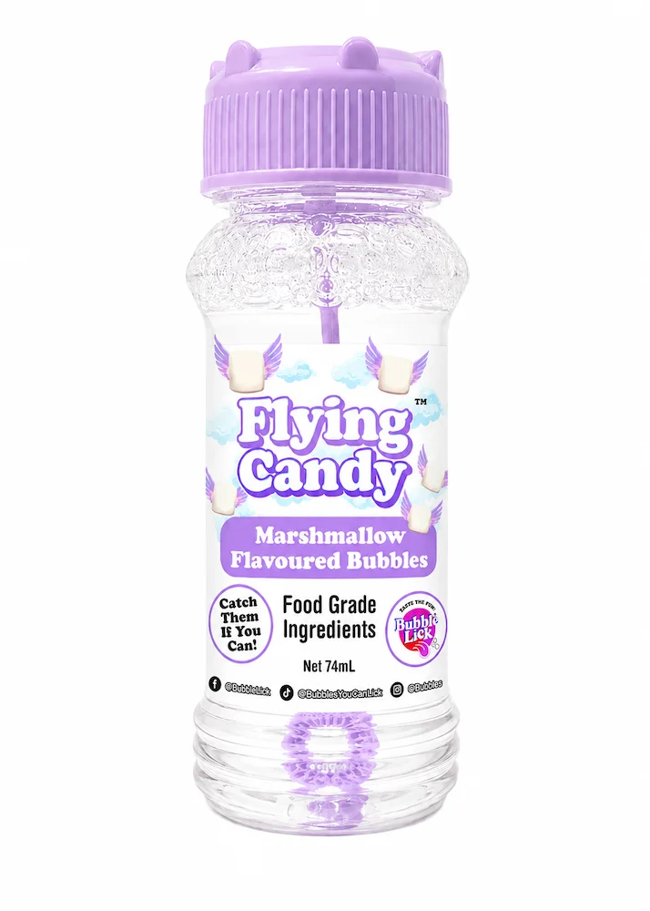Spiselige Såpebobler Marshmallow 74ml