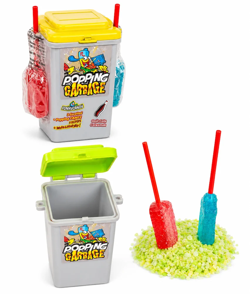 Funny Candy Popping Garbage 40g