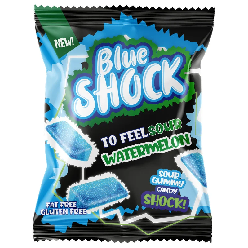 Blue Shock Sour Watermelon 80g