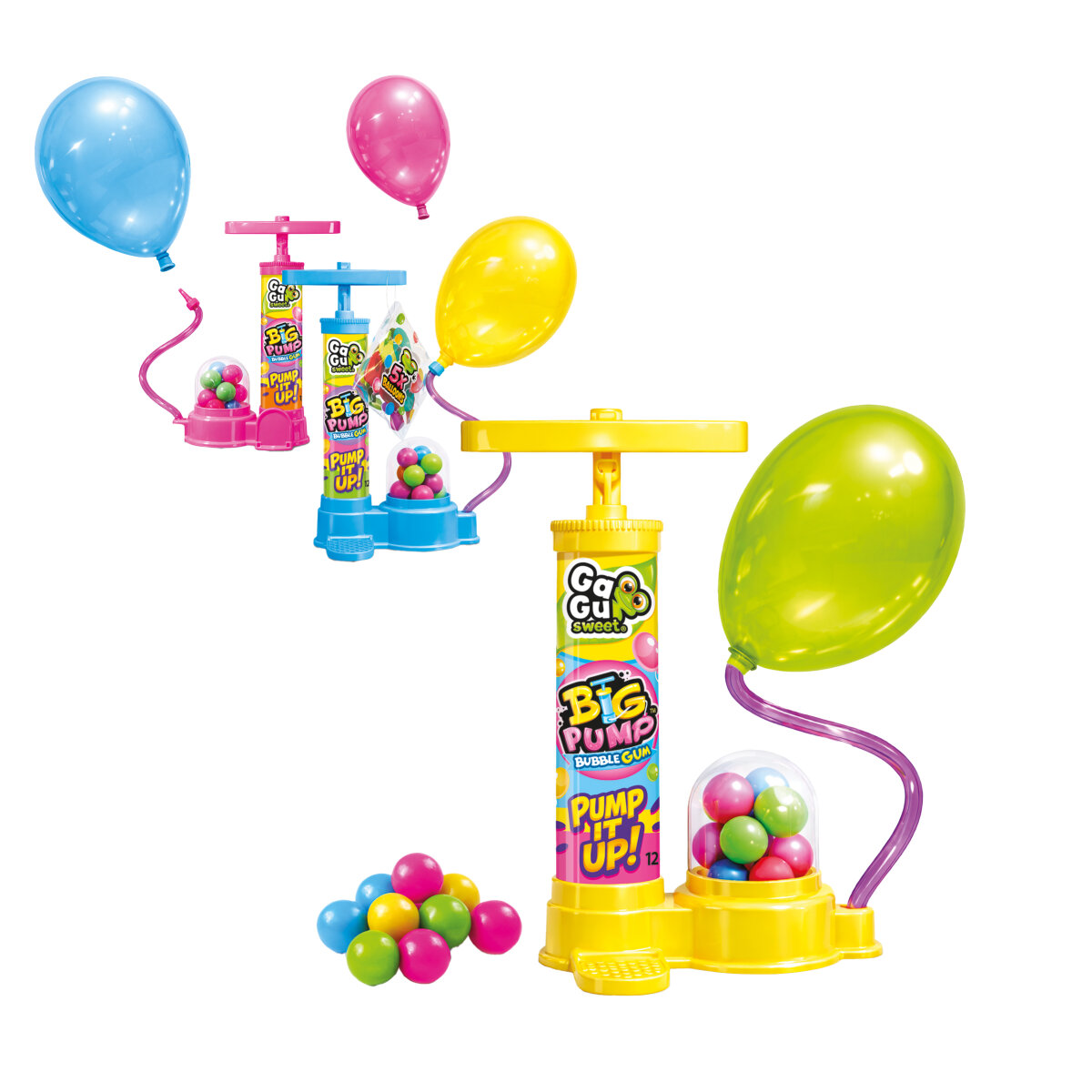 Johny Bee Sweet Big Pump Bubble Gum 12g