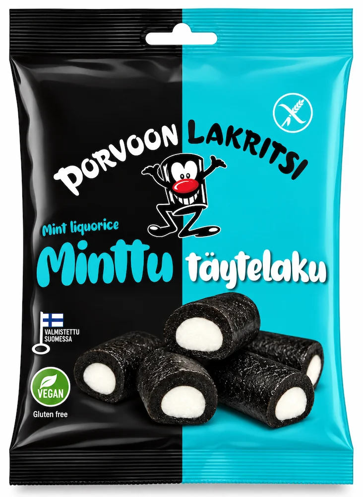 Porvoon Lakritsi Minttu 150g