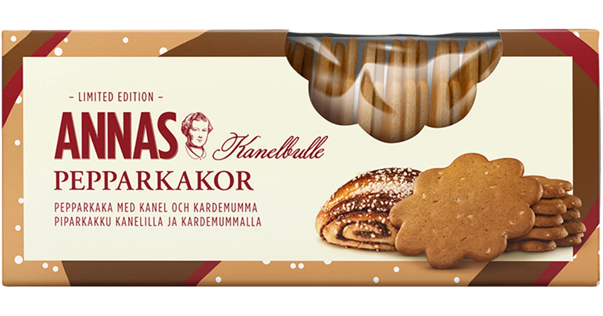 Annas Pepparkakor Kanelbulle 150g
