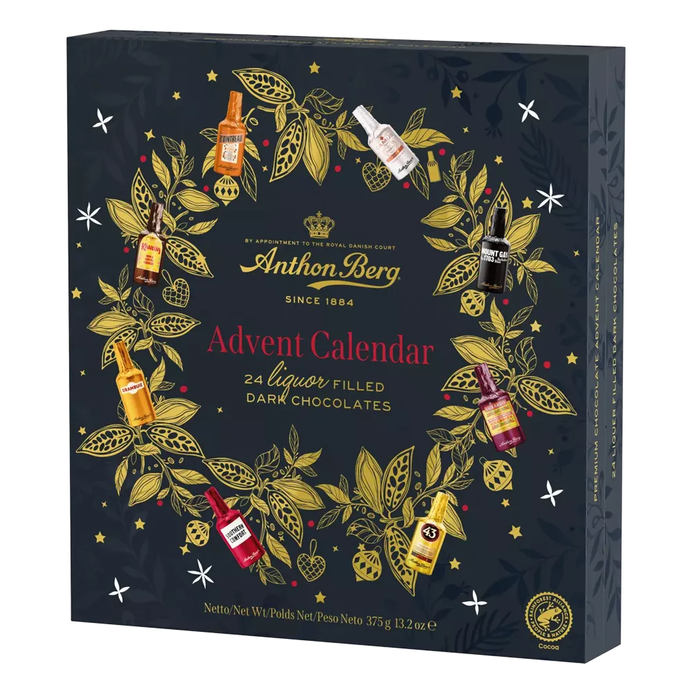 Anthon Berg Liqueurs Julekalender 375g